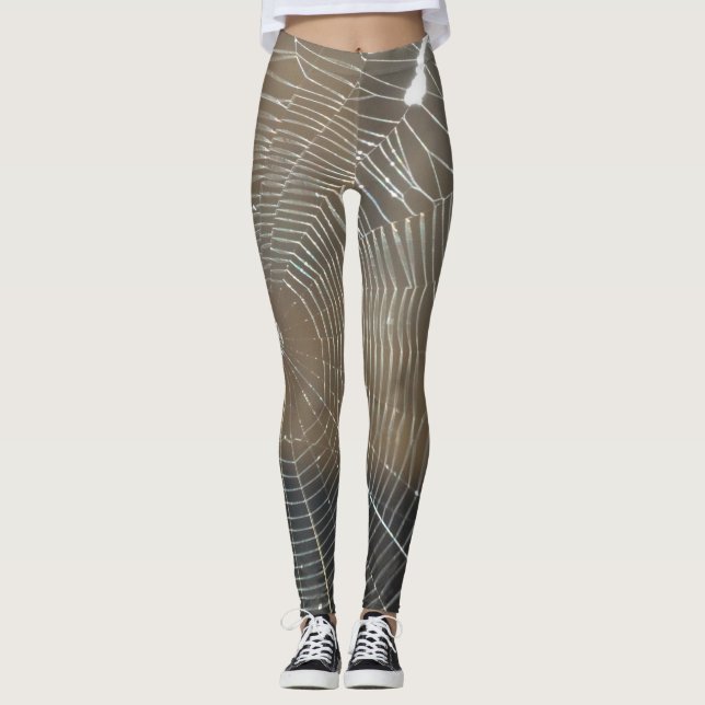 Legging Urnas de Aranha do Jardim apenas GRITAR Caindo (Frente)