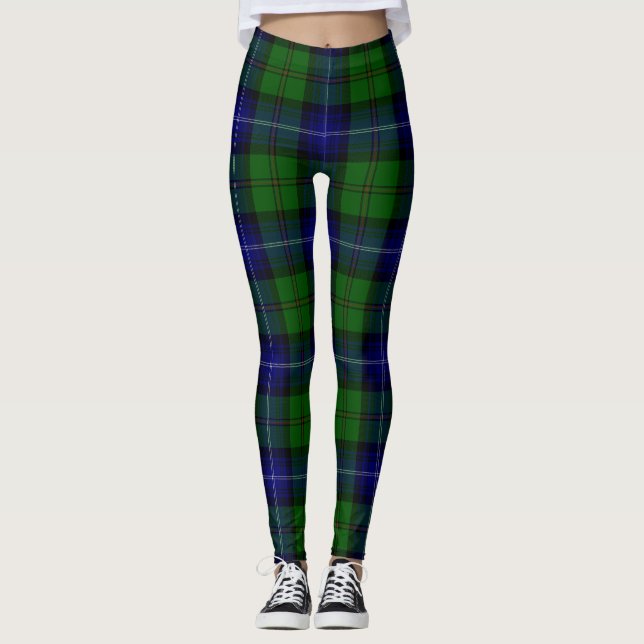 Legging Urquhart tartan Blue xadrez (Frente)