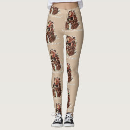 Legging Urso Contempla Hibernação