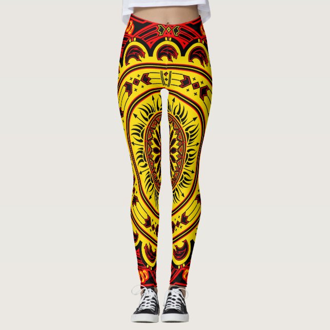 Legging Urso de Sun (vermelho) (Frente)