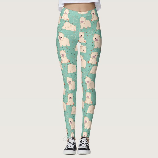 Legging Ursos Bebês Bonitos (Frente)