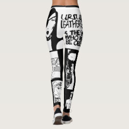 Legging Ursula LEatherneck Punk Comic Strip Art