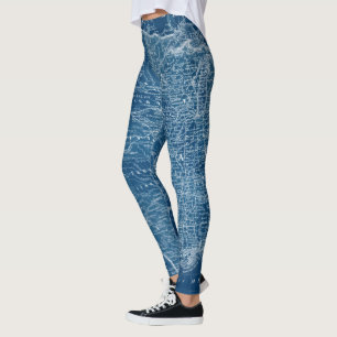 Legging US Map Blueprint