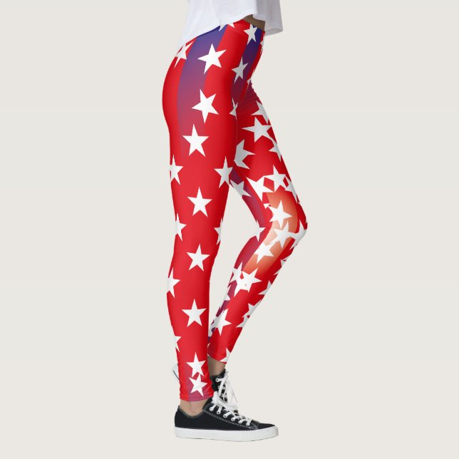 LEGGING USA EEUU FLAG SUN GRAPHIC BY MASANSER PIXELAT (Direita)