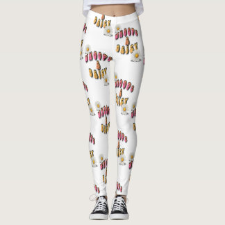 Legging Usa uma margarida