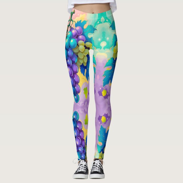 Legging Uvas coloridas (Frente)