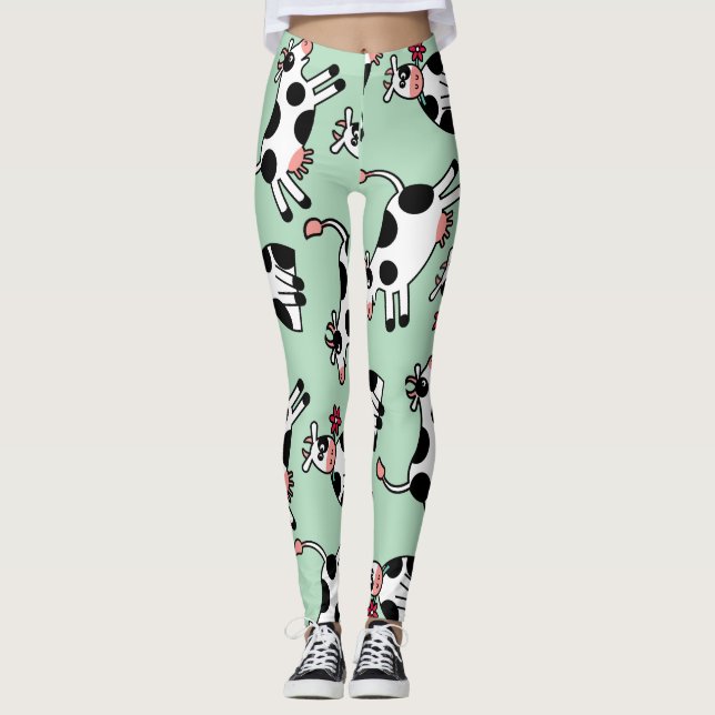 Legging Vaca de alimentação do Lolailo 22 (Frente)