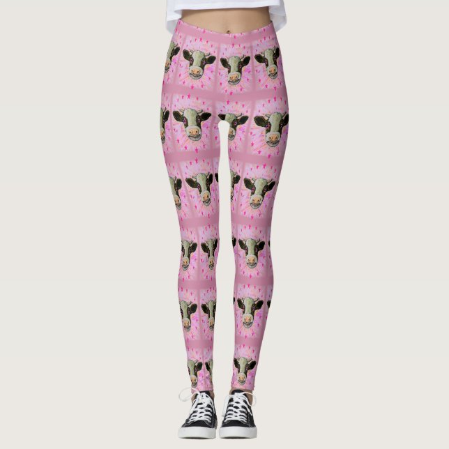 Legging Vaca de leiteria selvagem (Frente)