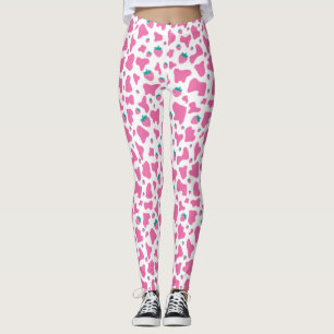 Legging Vaca de Morango