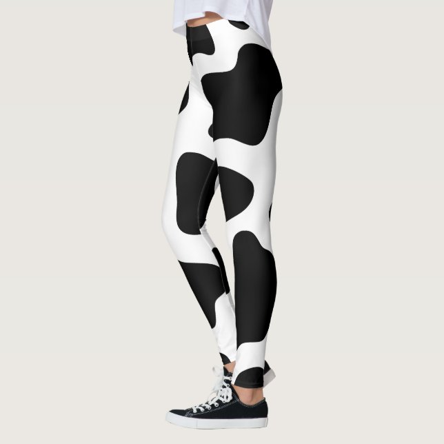 Legging Vaca Impressão Black & White Halloween (Esquerda)