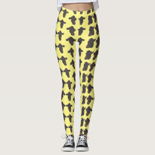 Legging Vacas Funky Cabeças