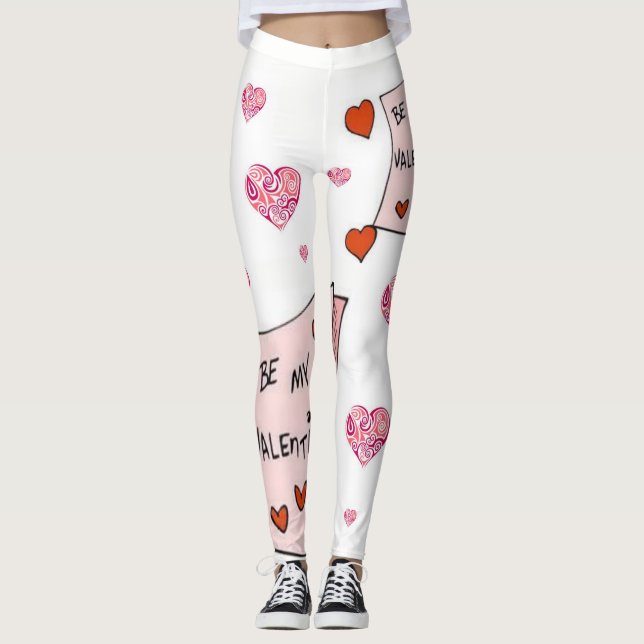 legging valentine corações (Frente)