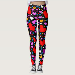 Legging Valentine's Day Leggings; Coming & Going Beautiful