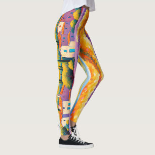 Legging "Vallée Florale" - Provença paisagística alargada