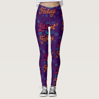 Legging Vamos Comer Nossos Sentimentos