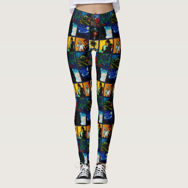 Legging Vamos Gogh Louco (Frente)