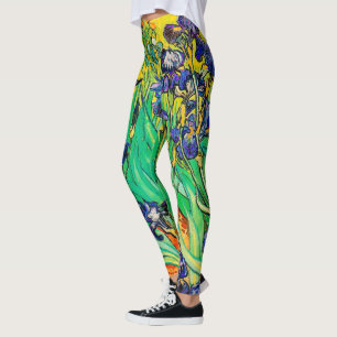 Legging Van Gogh Irrises/Purple/Rua. Remoção