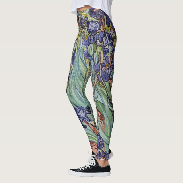 Legging Van Gogh levanta a pintura impressionista (Esquerda)