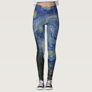 Legging Van Gogh - Starry Night