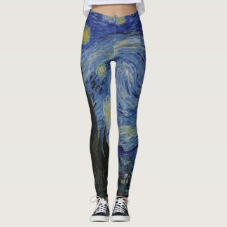 Legging Van Gogh - Starry Night