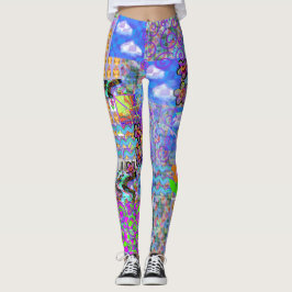 Legging Vaporwave Brain Melt
