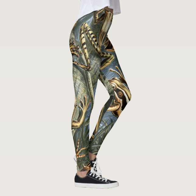 Legging Variedade de Ernst Haeckel de sapos exóticos: (Direita)