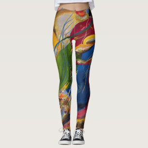Legging Vasily Kandinsky - Imagem Com Três Pontos