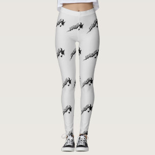 Legging Vassoura Thunder_Cove da equitação da bruxa do D