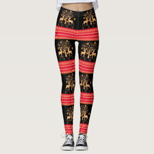 Legging veado de Natal
