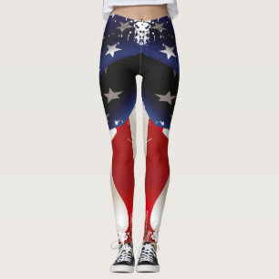 Legging Velha Glória, Bandeira Americana, América, Patri