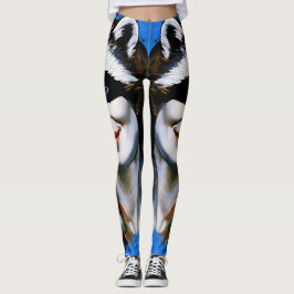 Legging "Velka Teyani" Whispering Raccoon Trickster