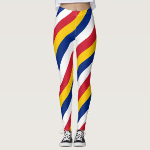 Legging Venezuela - Cores de Sinalizador Nacionais Strik
