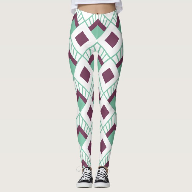 Legging Ventiladores do Art Deco (Frente)