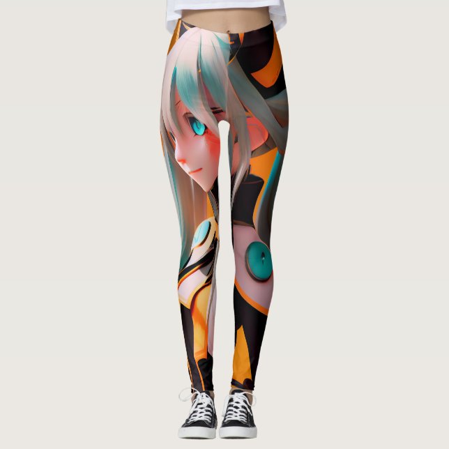 Legging Ver Cosplay Miku (Frente)