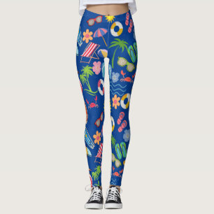 Legging Verão 01.b.Azul BG