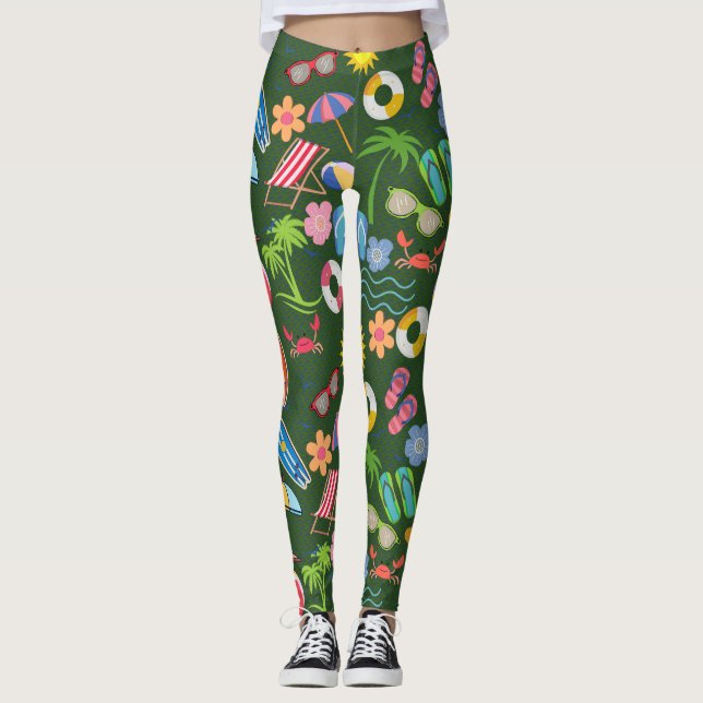 Legging Verão 01.b.DGreen BG (Frente)