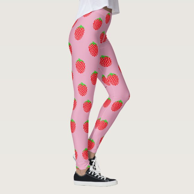 Legging Verão Lindamente de Morango (Direita)