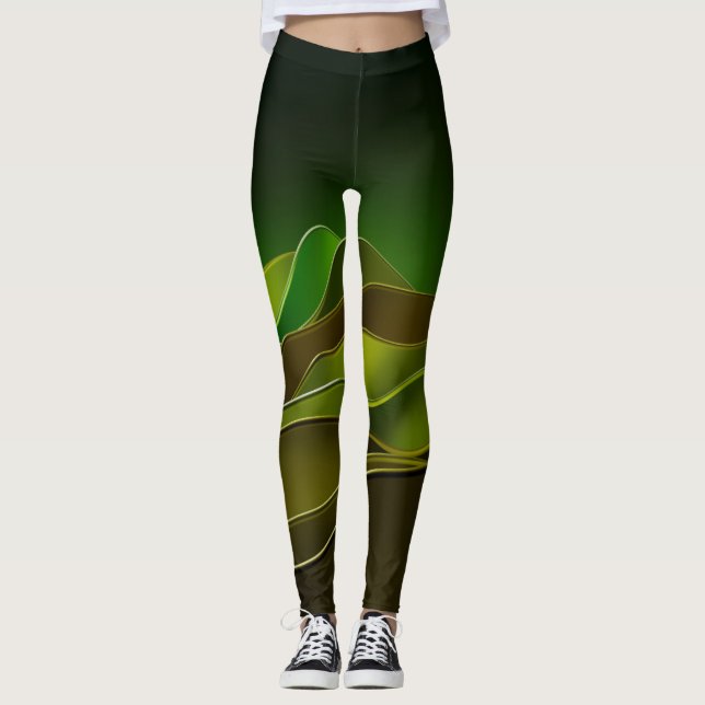 Legging verde (Frente)