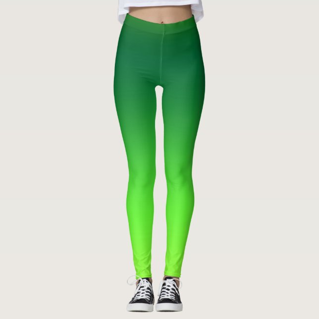 Legging Verde Brilhante (Frente)