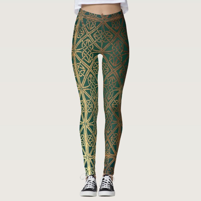 Legging Verde Celta (Frente)