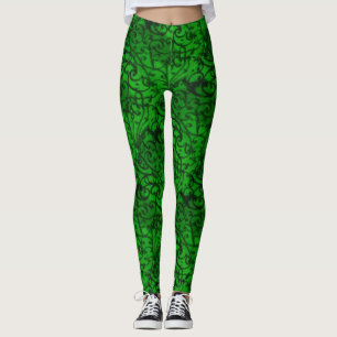 Legging Verde de Rolagem