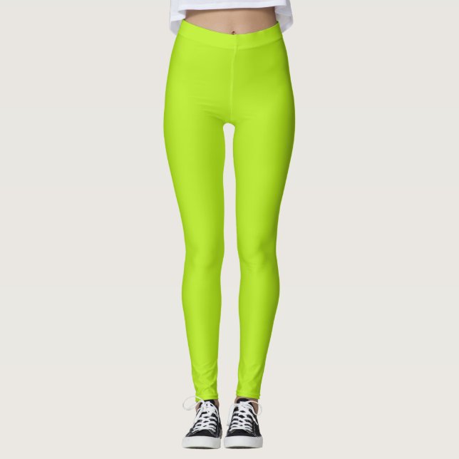 Legging Verde neon (Frente)