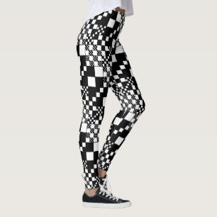 Legging Verificado, Verificações - Preto e Branco