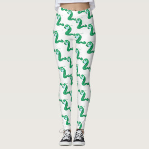 Legging Verme Kawaii Verde Thunder_Cove