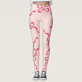 Legging Vermelho Clássico Natal de Arcos de Natal Retroati