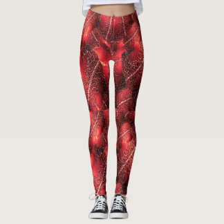 Legging Vermelho Delicado