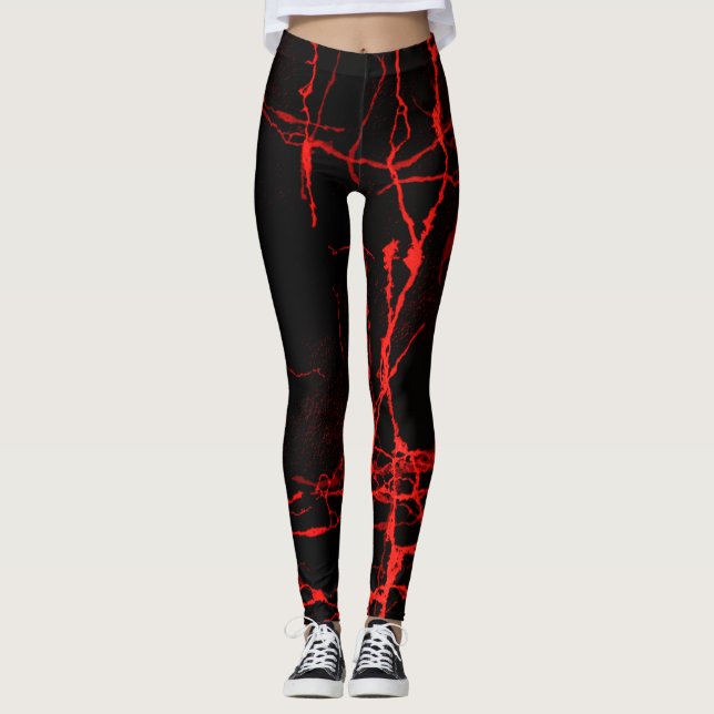 Legging Vermelho Horror (Frente)