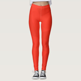 Legging Vermelho, legal, moderno, simples arte geométrica