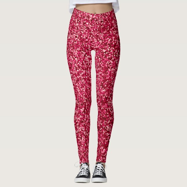 Legging Vermelho no fogo (Frente)