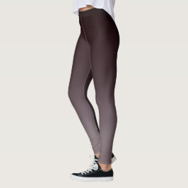 Legging Vermelho Preto Para Fade Gradiente De Cinza